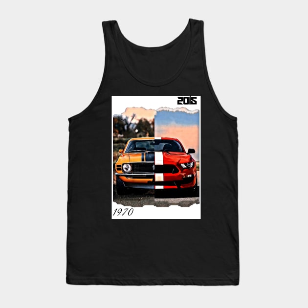 Evolution Ford Mustang Tank Top by d1a2n3i4l5